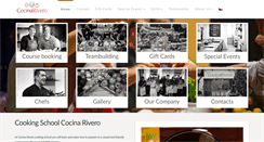 Desktop Screenshot of cocinarivero.cz